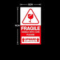 Fragile Stickers Please Handle with Care-Fragile-Thank You Warning Fragile Stickers Permanent Adhesive for Shipping Moving