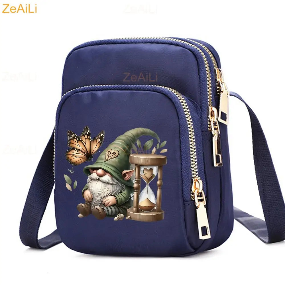 Cat & Dog Faith Quote Crossbody Phone Bag