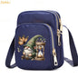 Cat & Dog Faith Quote Crossbody Phone Bag