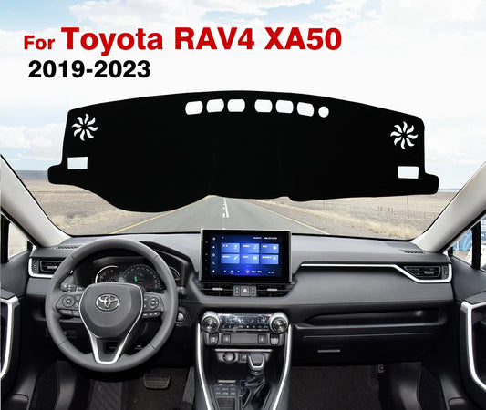 Dash Mat Sun Shade for Toyota RAV4 XA50 (2019–2023) – Anti‑UV Dashboard Cover Carpet Car Accessory