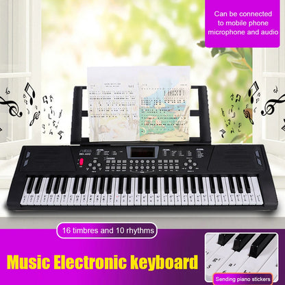 61‑Key USB Digital Keyboard Piano – Portable Children’s Electronic Organ & Musical Toy