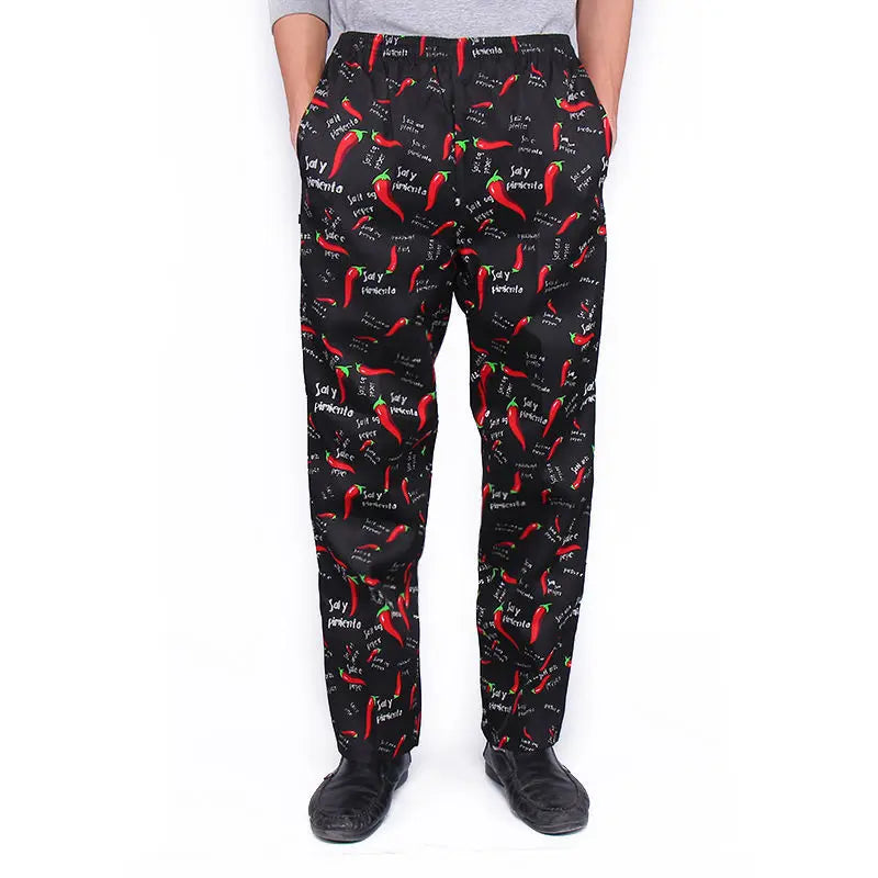 Unisex Chef Pants (Lightweight · Baggy Fit · Food Service Uniform)