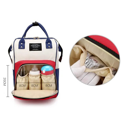 Diaper Bag Backpack Large Capacity  Multi-function Waterproof