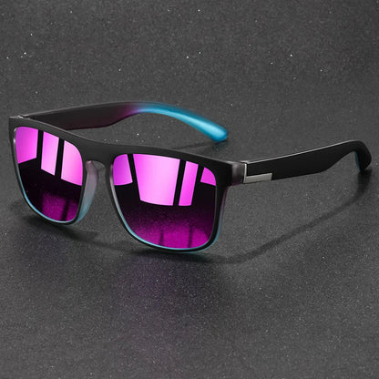 Fashion Vintage Square Sunglasses Men Women Anti-Glare Retro Eyewear UV400