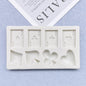 Poker Silicone Sugarcraft Mold Resin Tools Cupcake Baking Mould Fondant Cake Decorating Tools
