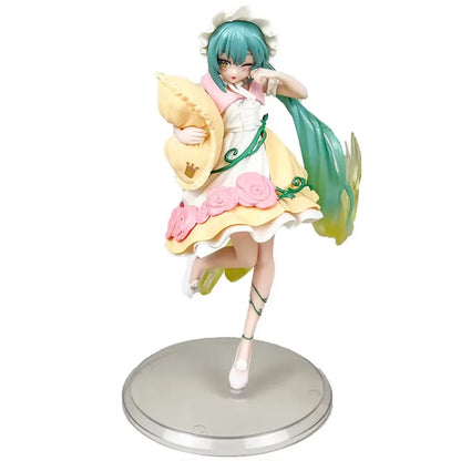 Animation Anime Beautiful Girl Hatsune Miku Handmade Devil Hatsune Miku Cat Ear Hatsune Miku Cute Handmade PVC Model Decorations