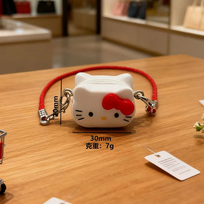 Hello Kitty 3D Bow Mini Crossbody Charm & Keychain