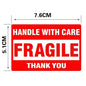 100PCS Fragile Stickers (Handle With Care · Warning Labels · Packing Supplies)