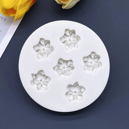 Flower Rose Silicone Sugarcraft Mold Resin Tools Chocolate Cupcake Baking Fondant Cake Decorating Tools