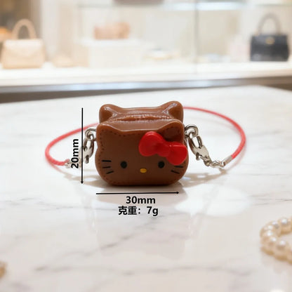 Hello Kitty 3D Bow Mini Crossbody Charm & Keychain