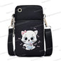 “Just A Girl Who Loves Cats” Mini Phone Crossbody Bag