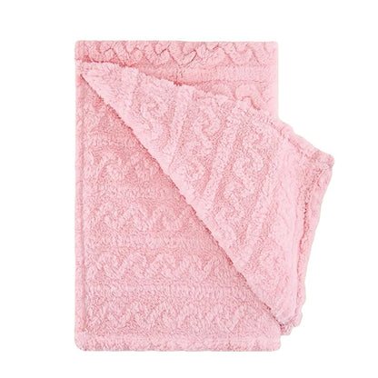 1 Piece Baby Plush Blanket Swaddle Blanket Super Soft and Cozy Baby Blanket for Girls and BoysFluffy Baby Toddler Newborn