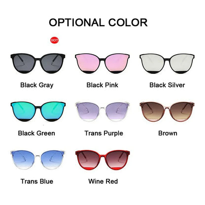Women Classic Vintage Metal Mirror Sun Glasses UV400