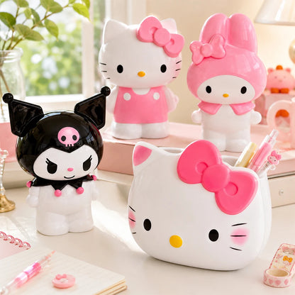 Hello Kitty / My Melody Pen Container – Cute Desk Box