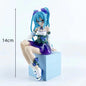 Cute Plastic London Girl / Gorjuss‑Style Figure (6.5cm)
