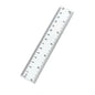 15cm 20cm 30cm Straight Ruler Transparent Plastic Ruler Drawing Tool Desk Accessories Student Stationery School Office Supplies