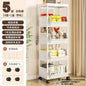 Multi‑Layer Rolling Storage Cart — Floor‑Standing Organizer