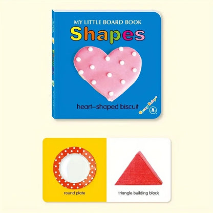 Baby Colorful Sensory Pattern Card Early Education Reading Development Books