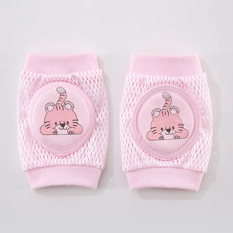 Baby Accessories Knee Pads Safety Boy Girl Kids Crawling Gaiter Toddler Slip Protector Infant Animal Monkey Tiger Dino Elephant