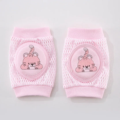 Baby Accessories Knee Pads Safety Boy Girl Kids Crawling Gaiter Toddler Slip Protector Infant Animal Monkey Tiger Dino Elephant