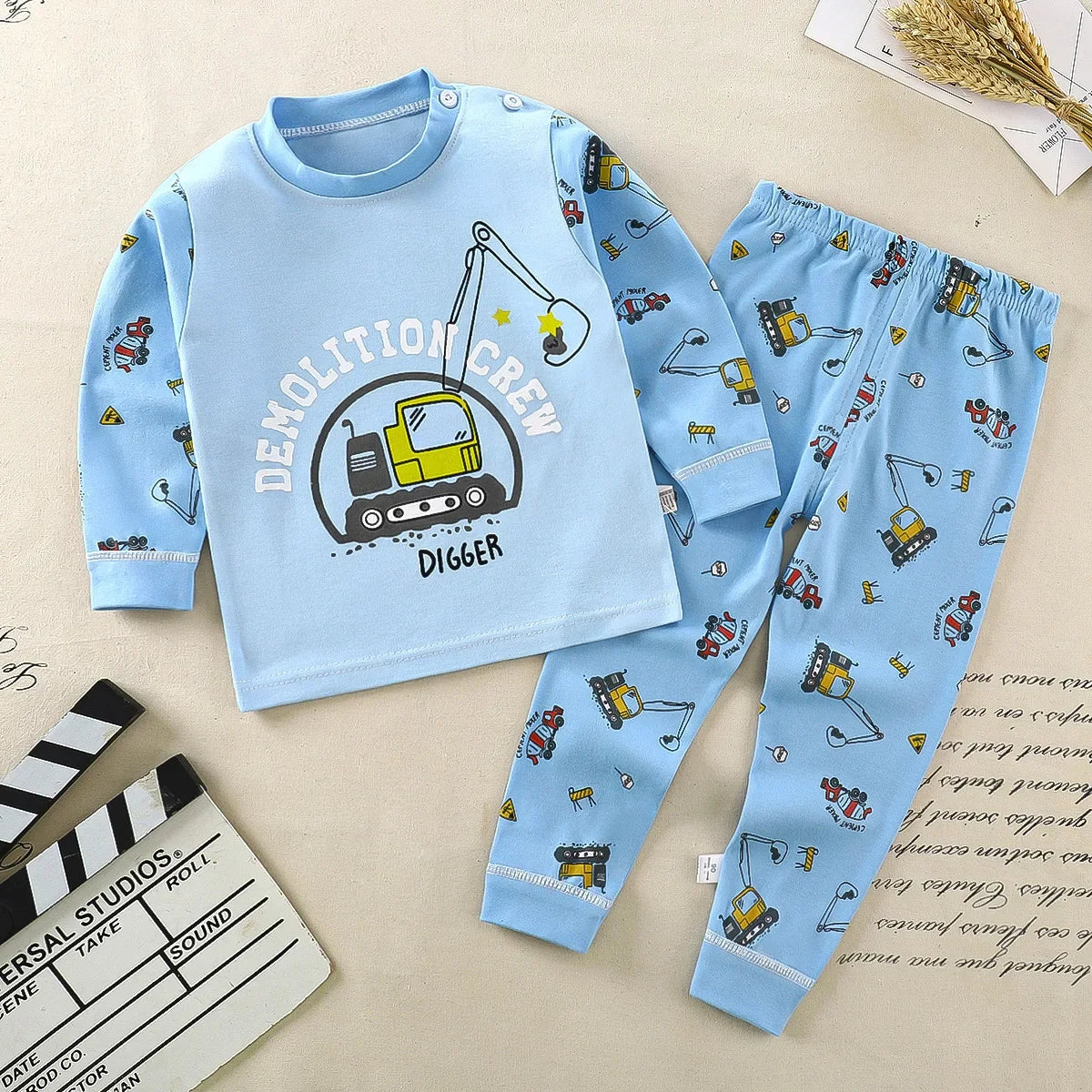Kids Clothes Children Sets Boys Girls Cotton Autumn winter Clothing