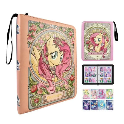 My Little Pony Double‑Zipper Card Album Binder
