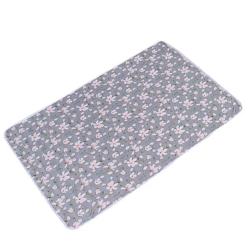 Waterproof Washable Mattress Urine Mat for Baby Toddlers Cute Cartoon Bed Protector Diaper Bedding Urine Pads Cloth Breathable