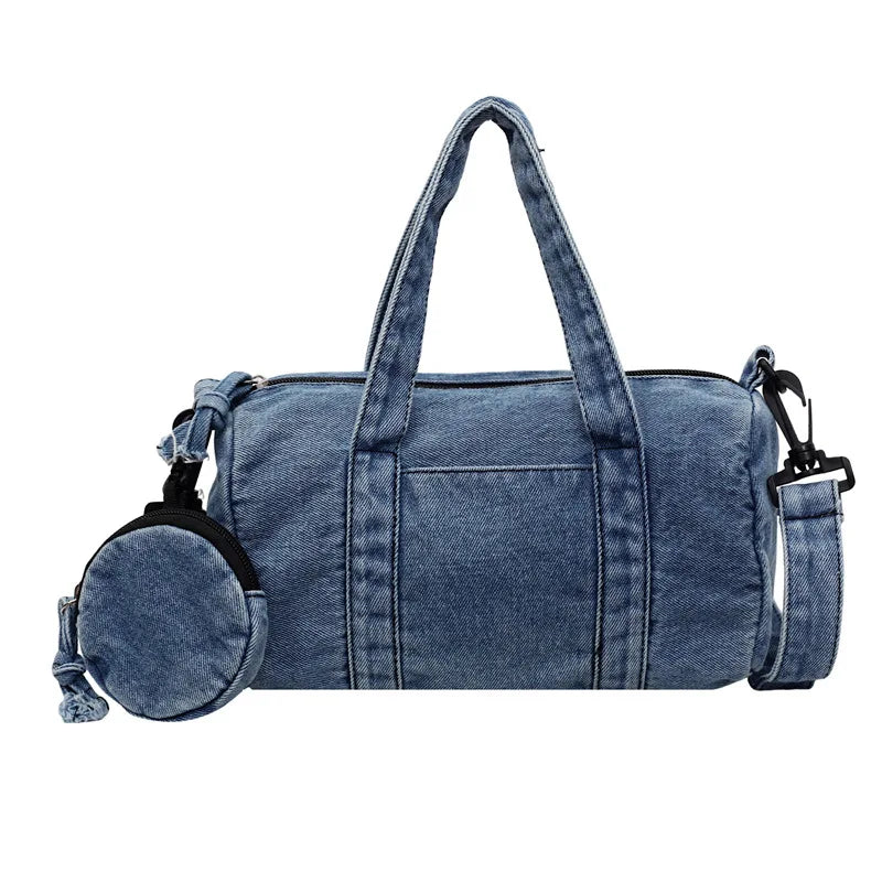 Women’s Denim Shoulder & Crossbody Tote