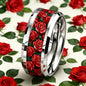8mm Stainless Steel Ring skull design