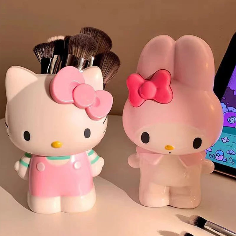 Hello Kitty Kawaii Pen Holder – Desktop Storage Box
