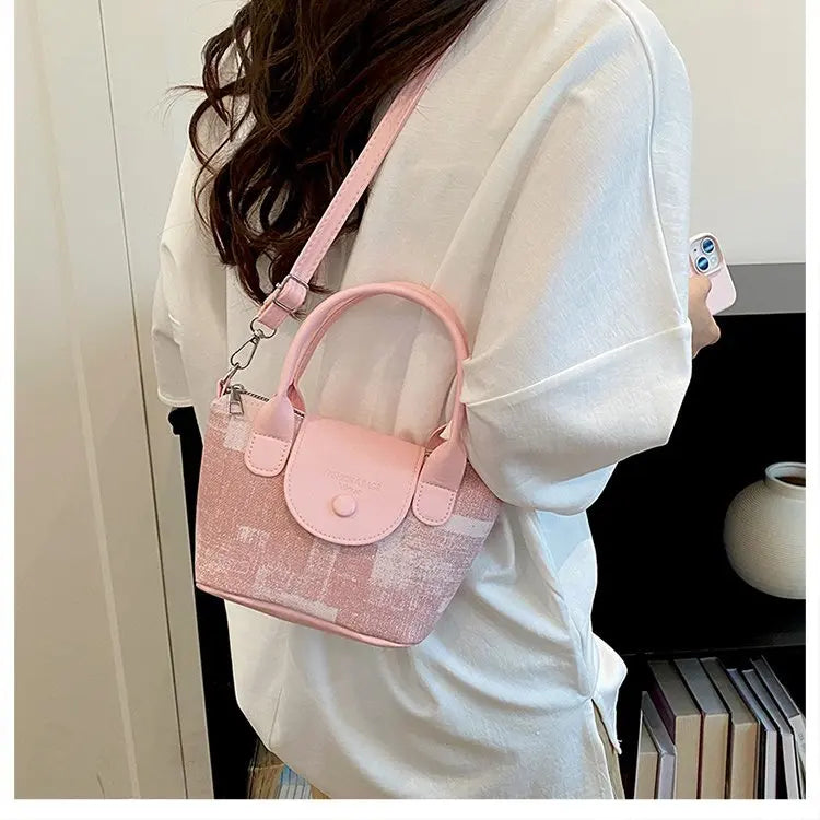 Korean Style Women’s Cloth Shoulder Bag