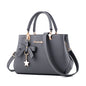 Fashion Women’s Large‑Capacity PU Leather Shoulder Bag (Vintage Designer Satchel &amp; Crossbody Tote)
