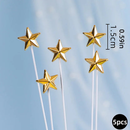 9‑Piece Unicorn Rainbow Cake Topper Set – Unicorn, Clouds, Stars & Happy Birthday Decorations for Girls’ First Birthday Party