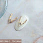 10pcs/lot Luxury No Fading Bow Butterfly Arc Nail Art Parts Zircon Crystal Manicure Nails Accesorios Supplies Decorations Charms