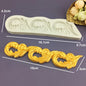 Silicone World DIY Baking Fondant Silicone Mold Handmade Sugar Flipping Cake Edge Decoration Mold Totem Gemstone Relief Mould