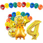 Pikachu Birthday Party Decoration Set (Backdrop · Balloons · Tableware · Kids Party Kit)
