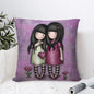 Santoro Gorjuss Plush Pillow Cover – Double‑Sided Decorative Cushion Case