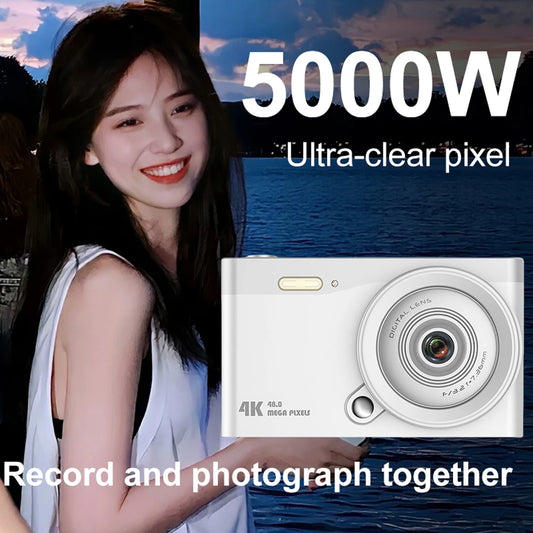 4K Vlogging Camera – 16X Zoom, 2.8" IPS