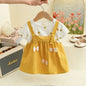 Baby Girl Polka Dot Dress – Summer Outfit with 3D Bow, Sweet Birthday Party Dress for Toddlers