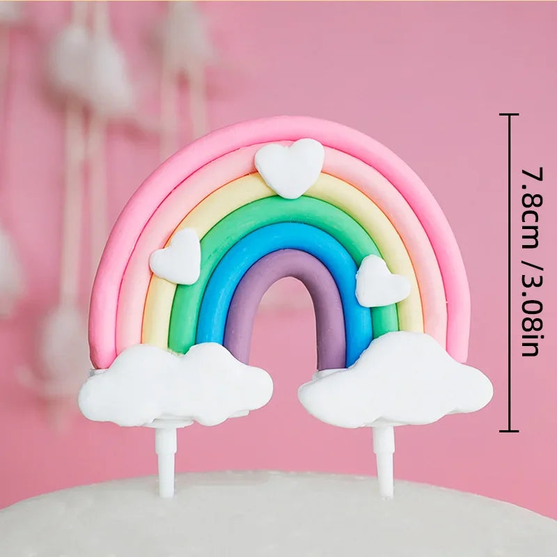 Angel Wing Princess Cake Topper – Fairy Ballet Dance Girl Decor for 1st Birthday, Gender Reveal & Baby Shower