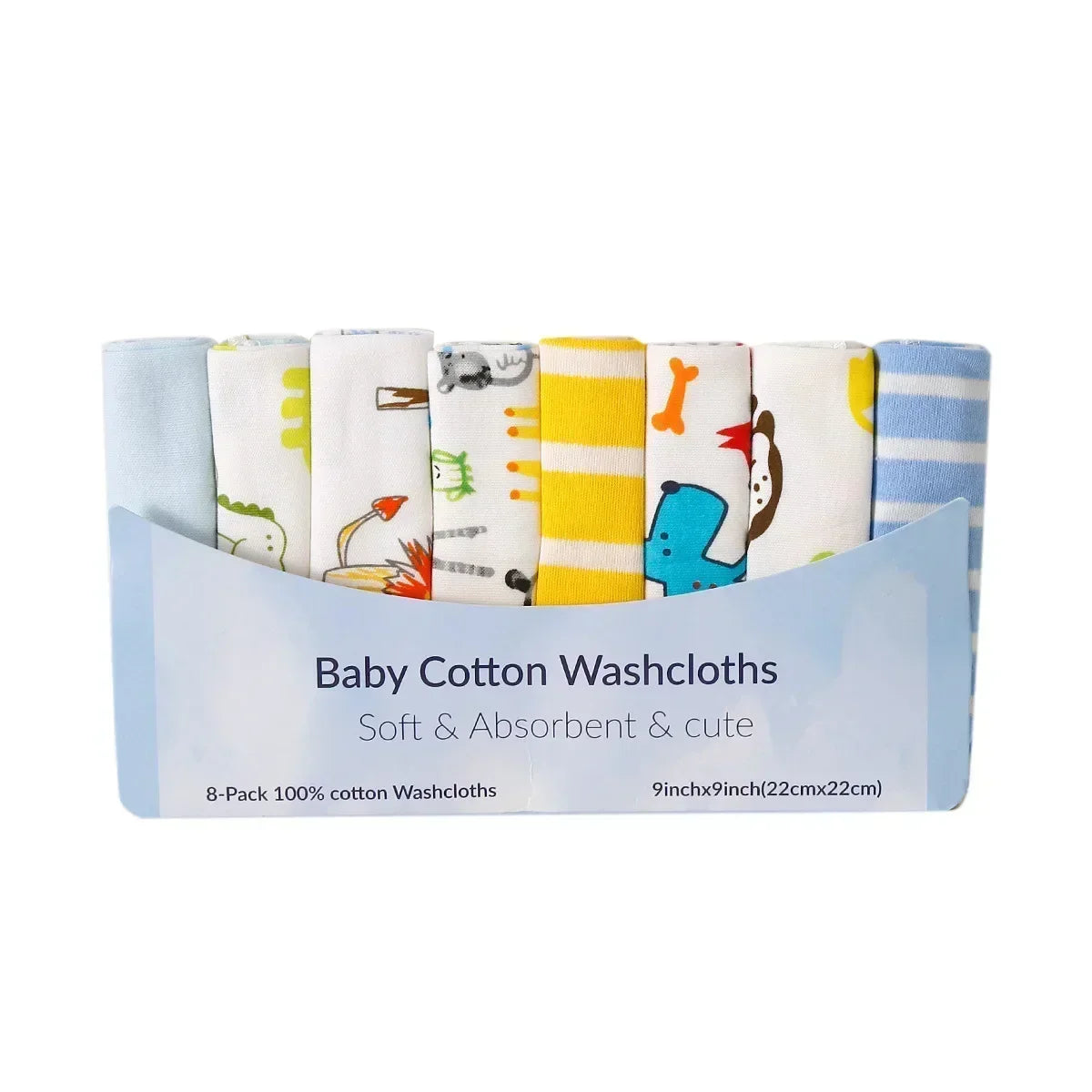 5/8 Pcs/Set Cotton Newborn Baby Towels Saliva Towel Nursing Towel
