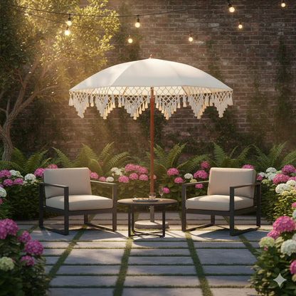 Outdoor Sunshade Umbrella — Portable Beach & Courtyard  UPF50+