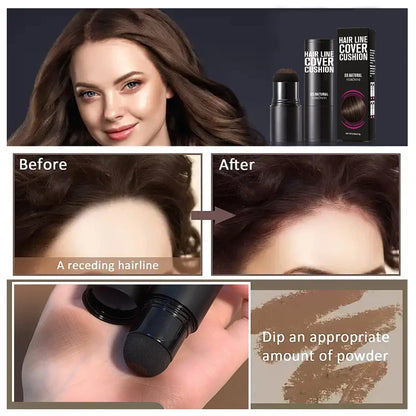 Instant Hairline Powder – Root Concealer for Hair, Brows & Beard with Long‑Lasting, Sweat‑Resistant Coverage