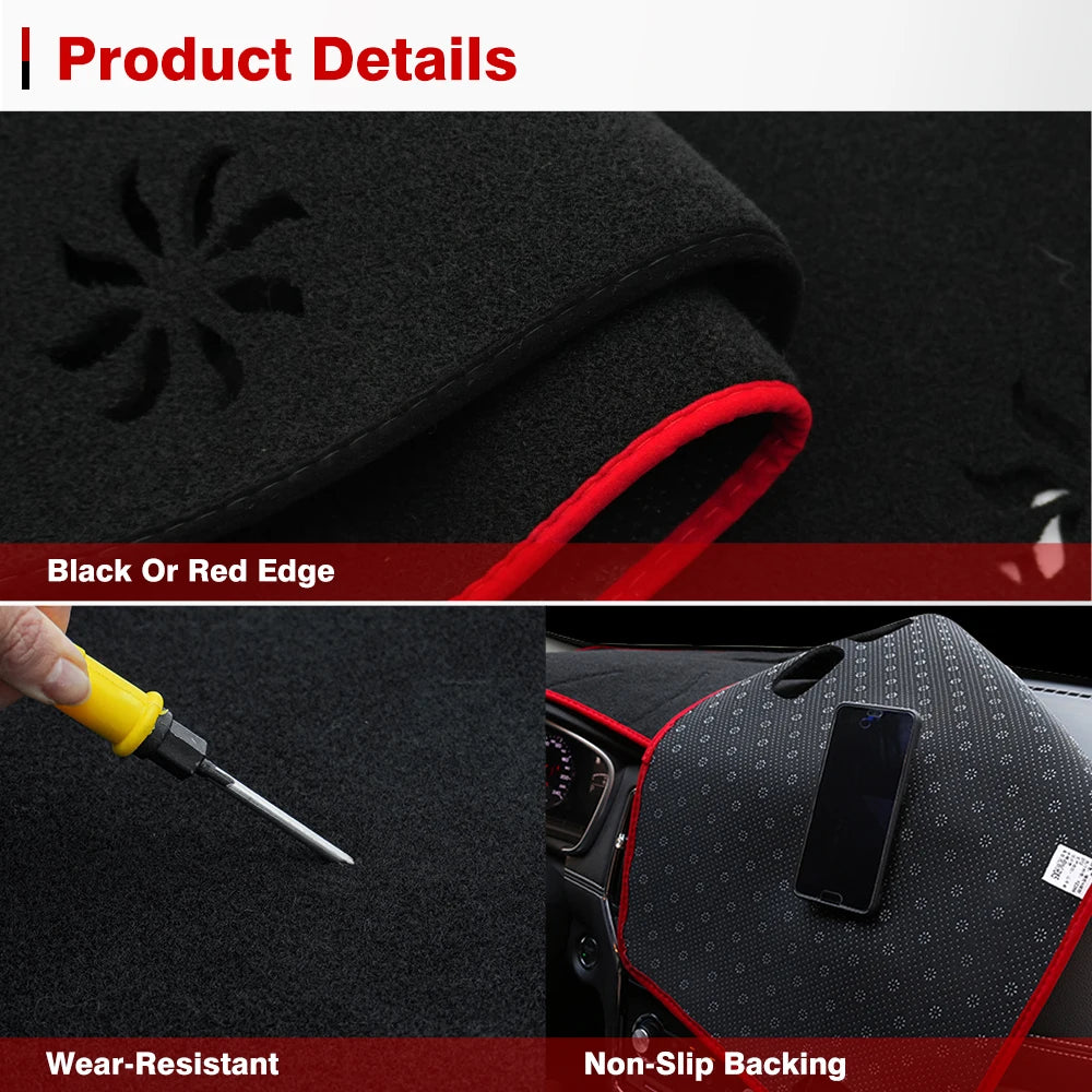 Dash Mat Sun Shade for Toyota RAV4 XA50 (2019–2023) – Anti‑UV Dashboard Cover Carpet Car Accessory
