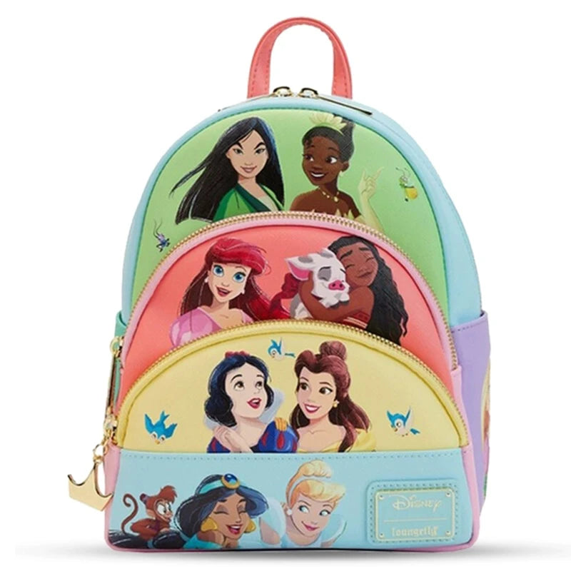 Snow White Princess Collage Mini Backpack