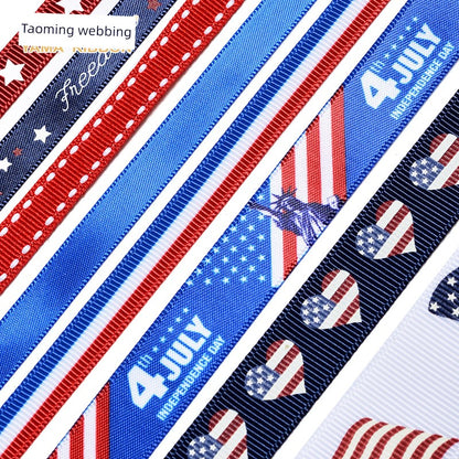 Independence Day Ribbon – Tricolor DIY Gift Box & Craft Ribbon