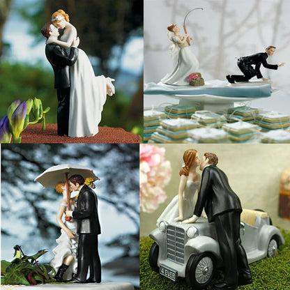 Bride & Groom Wedding Figurine