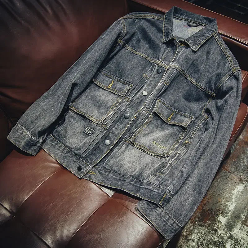 Men’s Thick Winter Denim Workwear Jacket