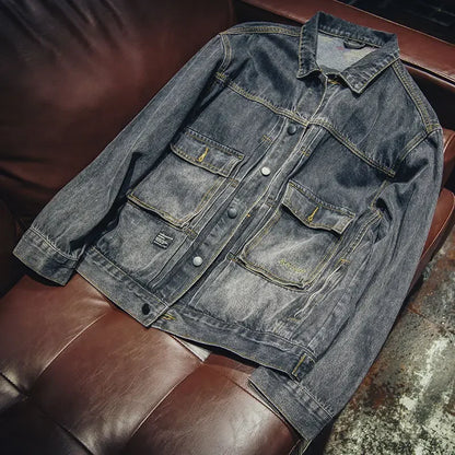 Men’s Thick Winter Denim Workwear Jacket