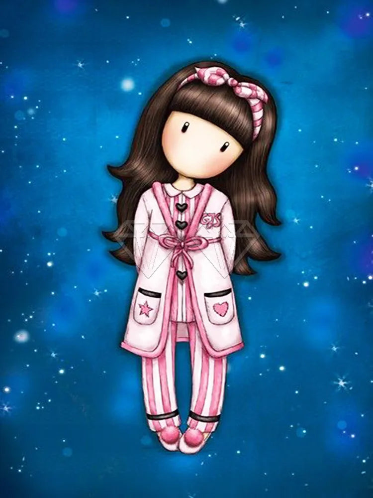 5D DIY Diamond Painting – Cartoon Princess Anime Mosaic Embroidery Art